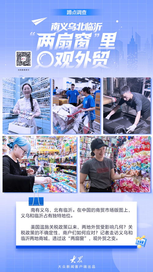 蹲点调查 南义乌北临沂, 两扇窗 里观外贸